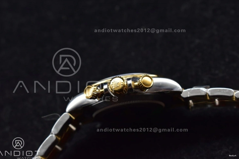 Clean Diamond on 116503 Of Bracelet Dial YG Best Edition Daytona Mother SS 1:1 Pearl V2 White SA4130 0119